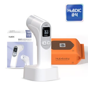 휴비딕 피부 적외선 비접촉 체온계 써모파인더 에스5 HFS-3000 + 휴대용물티슈 1팩