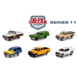 그린라이트 64스케일 블루칼라시리즈 11 씰미개봉1박스세트 다이캐스트 미니카 모형