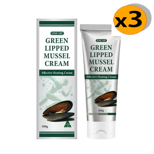 시니<b>케어</b> 초록홍합 초록입홍합 크림 <b>Green</b> Lipped Mussel Cream 100g 3통