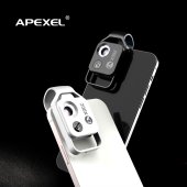 APEXEL 에이펙셀 200배율 스마트폰 매크로 접사 현미경 디지털 LED 렌즈 이미지