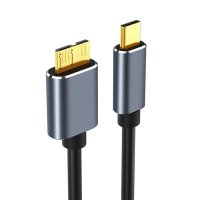 C타입 to USB3.0 마이크로B 스마트폰 씨게이트 삼성 WD 도시바 외장하드 연결 케이블 2M 맥북 프로 에어 갤럭시S21 S22 울트라 호환