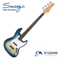 스윙 JAZZ KING PLUS BLUE BURST 4현 재즈 베이스 재즈킹 플러스