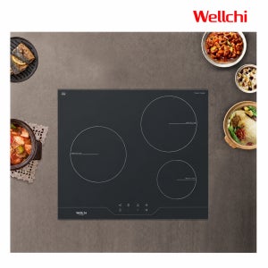 웰치 WEI-T3500 3구 인덕션 전기레인지 주방 매립형 빌트인 전기쿡탑 리모델링