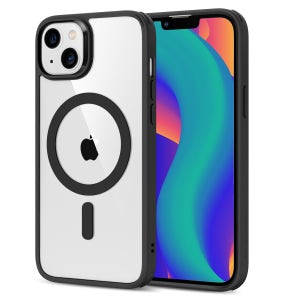 ESR 할로락 클래식 맥세이프 케이스 클리어블랙, 아이폰14 플러스