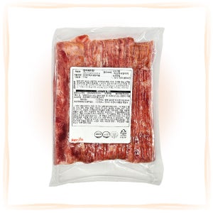 선진 전지베이컨 슬라이스 베이컨 1kg 냉동베이컨