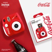 Fujifilm/후지립 폴라로이드 카메라 instax mini7+ 코카콜라 연동형 학생 러블리