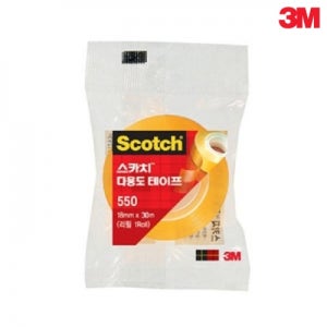 3M 스카치 다용도테이프리필 550R 18mmX30M