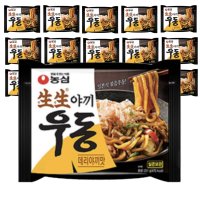 농심 생생 야끼우동 데리야끼맛 251g 10개 멀티팩 봉지 라면