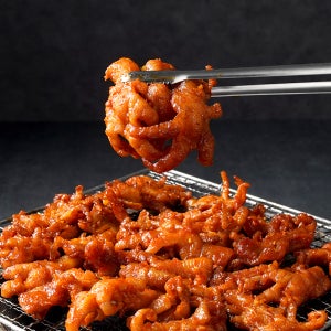홍익상회 국내산 직화 무뼈 닭발 캠핑 뼈없는 매콤 220g, 1개