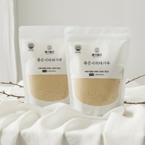 국산 서리태 가루 1kg (500g+500g) 모닝팜 쪄서 볶은 검은콩 검정콩 분말
