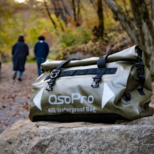 osopro 고급 방수백 40L / 60L 더플백 오토바이 모토캠핑 방수가방