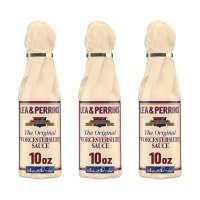 미국발송 Lea & Perrins 찹 스테이크 쉬림프 요리 우스터 소스 10oz(296ml) X 3개 Worcestershire Sauce