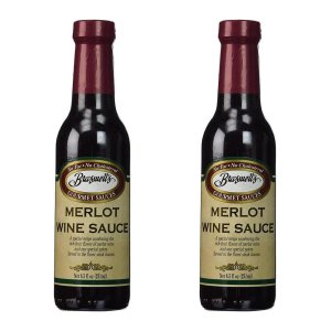 미국발송 브라스웰 메를로 찹 스테이크 레드 와인 소스 251ml X 2개 Braswell Merlot Wine Steak Sauce