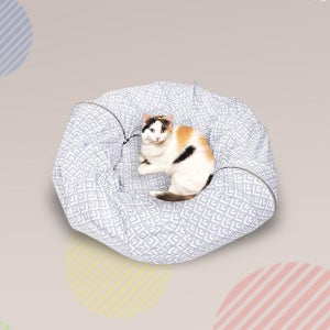 누심비 고양이 터널 캣 하우스 숨숨집 장난감 침대 N10