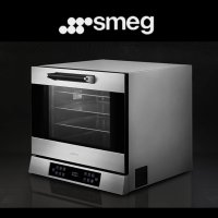 [smeg] NEW 올인원 터치 스메그 오븐 ALFA43XE1HDSK 투명글라스, 디지털 4단 오븐.