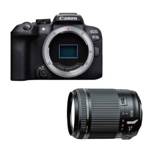 캐논 EOS R10+EF-EOS R 마운트어댑터+탐론 18-200mm / 새상품