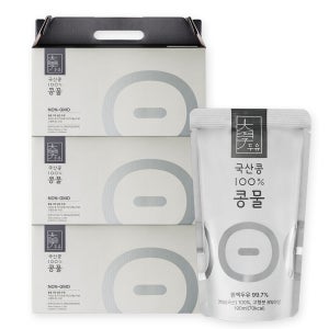 [대학두유] 국산콩100% 콩물 60개입 (190ml)
