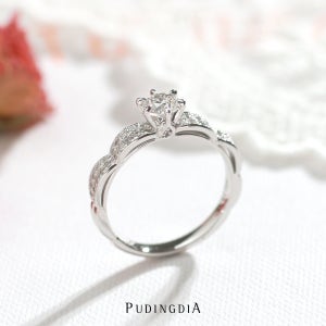 (엘리자베스) 우신5부 천연 다이아몬드 반지 프로포즈, 결혼예물, 서울 청주 쇼룸