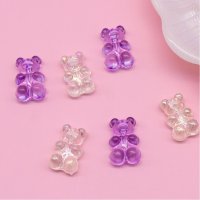 펜던트 젤리곰(5ea) 비즈공예 팔찌 목걸이 부자재 DIY