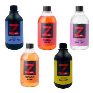 ZOMBIE 좀비카케어 외부 셀프세차 5종 세트(프리워시 500ml + 버블워시 500ml + 아이언리무버 500ml + 버그리무버 500ml + 유리세정제 500ml)