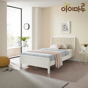 아이마루 제니 슈퍼싱글침대 원목 학생 LED조명 침대 프레임 (조명별도추가)