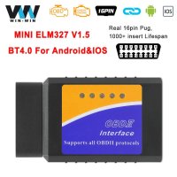 자동차 배터리진단기 OBD2 ELM327 V1.5 스캐너 블루투스 호환 OBD 2