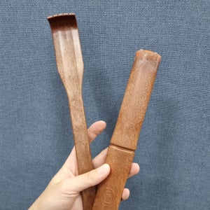 국산 죽비 효자손 세트/ 등긁기 지압봉 오십견 등지압