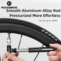 락브로스펌프 rockbros mini bike pump 130psi road mtb