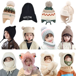 겨울 유아 키즈 아기 아동 초등 학생 여아 남아 어린이 주니어 털 방한 비니 귀달이 모자