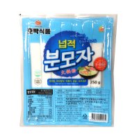 호박식품 넙적 분모자 250g 마라탕, 떡볶이 찜닭 당면용