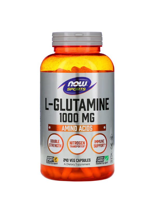 나우푸드 <b>글루타민</b> L<b>글루타민 1000mg</b> 240캡슐 고약사 나우푸땡