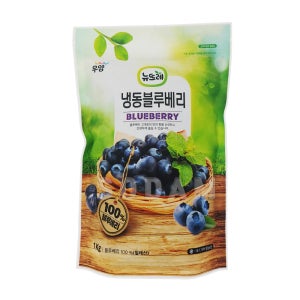 뉴뜨레 냉동 블루베리 칠레산 / 무가당홀 1kg, 10개