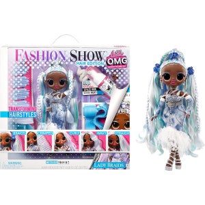 LOL 서프라이즈 OMG 패션 쇼 헤어 에디션 레이디 브레이드 패션인형 패션돌 피규어