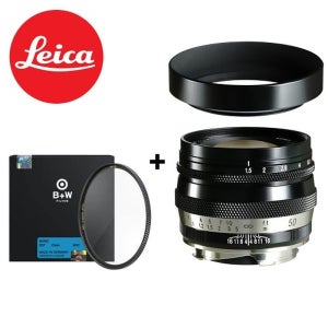 보이그랜더 헤리어 클래식 50mm F1.5 라이카 M + B+W Basic 49mm