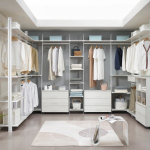 보배시스템 드레스룸 2단 시스템행거 옷걸이행거 시스템옷장 10cm