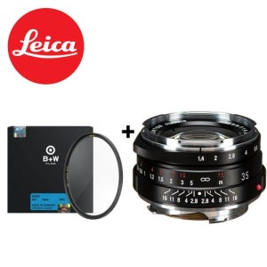 보이그랜더 녹턴 클래식 35mm F1.4 II 멀티코팅 라이카 M + B+W Basic 43mm
