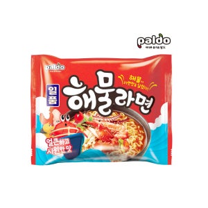 팔도 일품해물라면 120g 40개