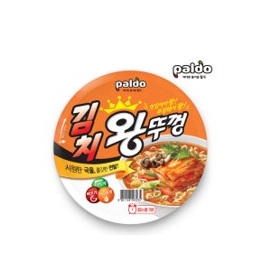 팔도 김치왕뚜껑 110g 18개