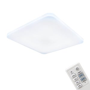 나스필 LED 리모컨 사각 방등 50W 펄 아크릴 밝기조절 플리커프리제품 국산 KS