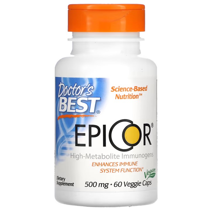 에피코 <b>맥주효모</b> 60 베지캡슐 고약사 약들약 EpiCor 닥터스베스트