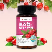 로즈힙 엘라스틴 정 500mg 100정 1개 HACCP 인증제품