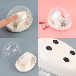 클립통 디스펜서 자석형 보관함