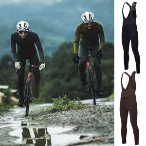 NSR 폰도 유니버스 윈드프루프 빕 롱 타이즈 남성 동절기 겨울 자전거 라이딩 패드 기모타이츠 바지