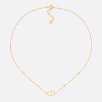 [DIOR] 디올 쁘띠 CD 목걸이 골드 금장 PETIT CD NECKLACE Gold N1918WOMMT D300