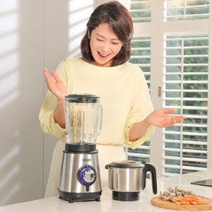 보겔 믹서기 초고속 블렌더 대형 얼음 유리 스텐 김장