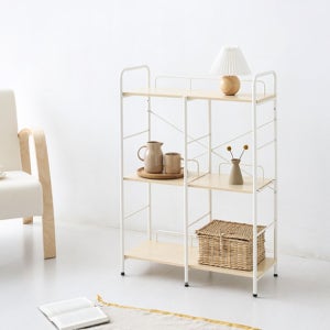 마켓비 OLLSON 선반 685 넓은 3단 화이트