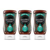 캘러핏 저칼로리 무가당 무지방 스모키 비비큐 바베큐 소스 300ml X 3개 Callowfit Smoky BBQ Sauce