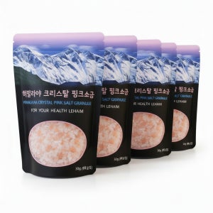 레하임 히말라야 핑크솔트 300g 굵은입자 그라인더용 천연암염 2+2 알뜰구성