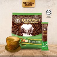 말레이시아 올드타운 헤이즐럿 화이트커피 15개입 OLDTOWN White Coffee