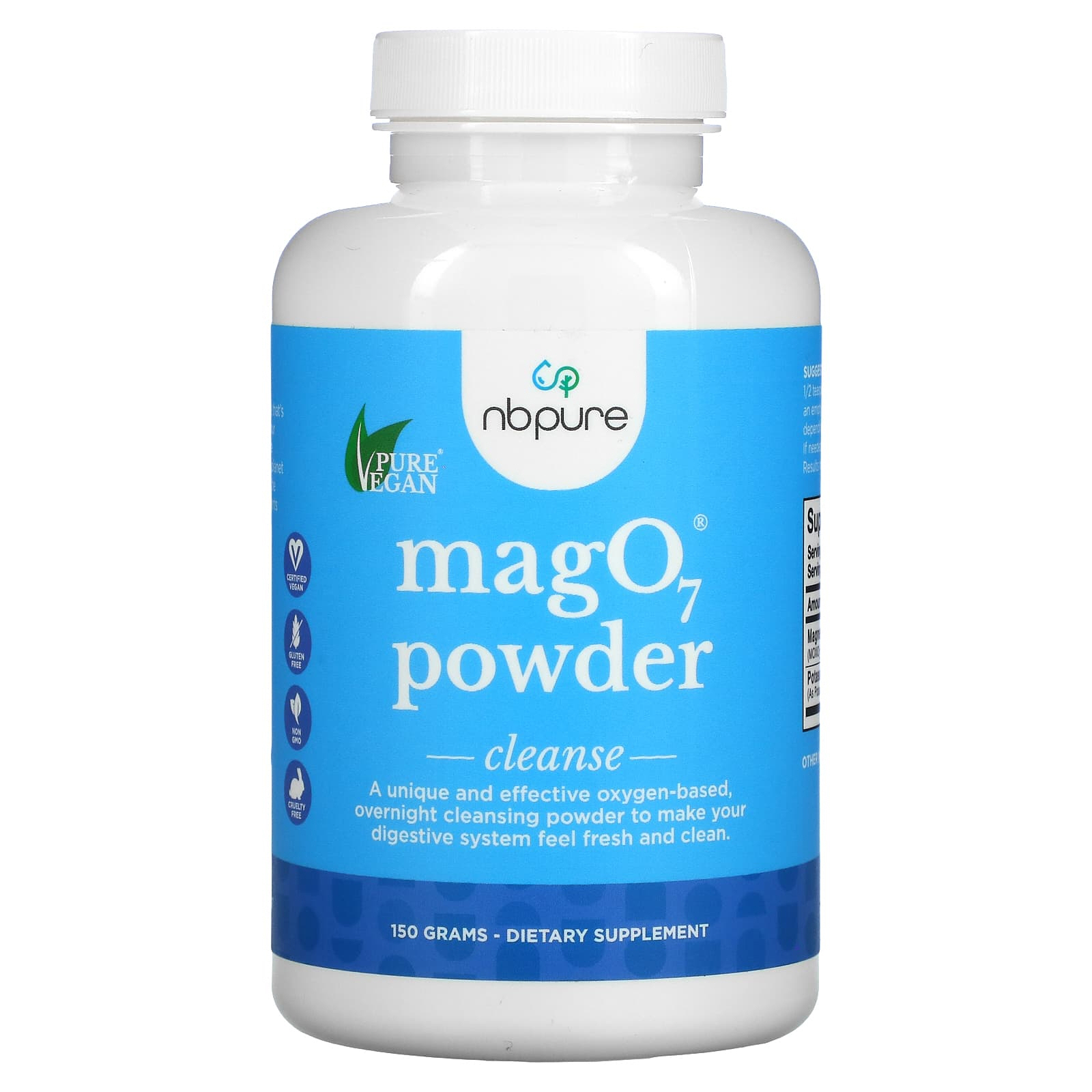 마그네슘 <b>MagO7 Powder</b> Cleanse 150 g